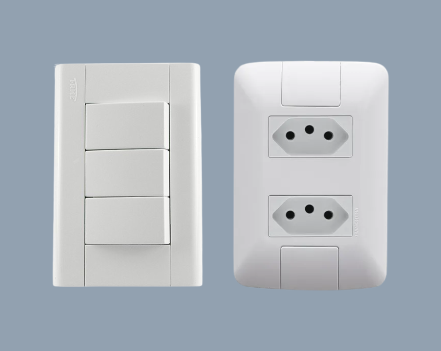 Tomadas e Interruptores